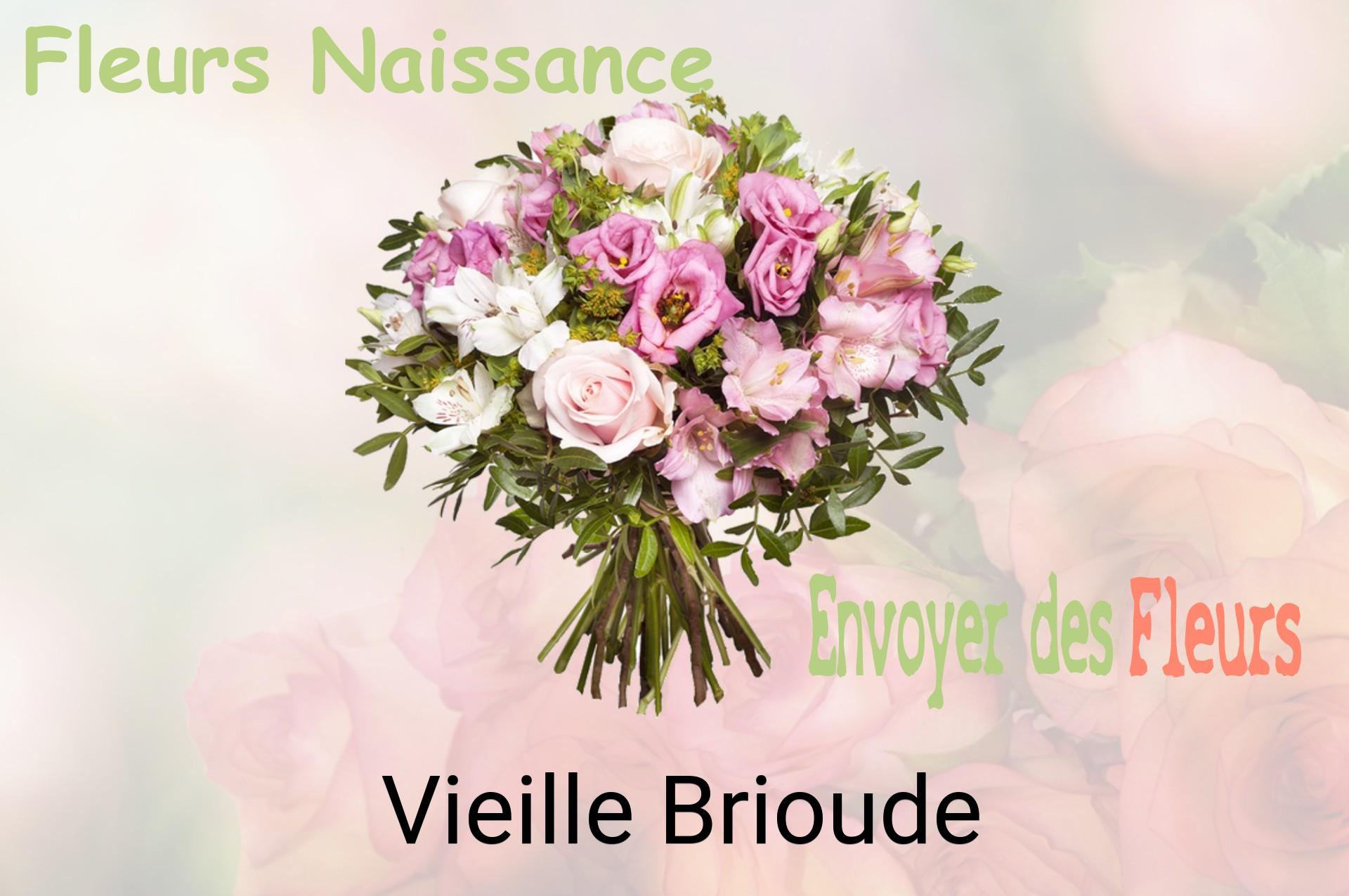 Bouquet de fleurs de naissance livré à Vieille-Brioude